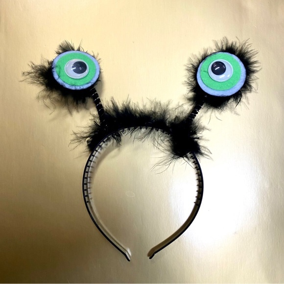 None Other - GOOGLEY EYES HEADBAND | Halloween Accessory